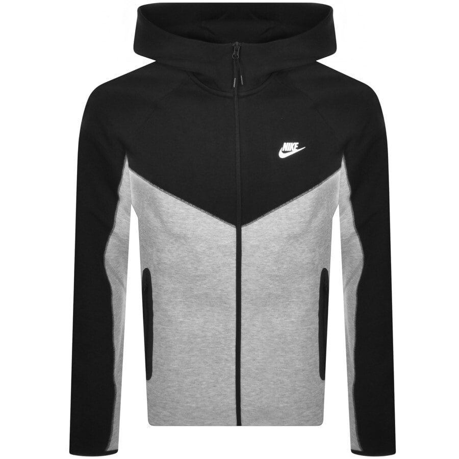 Nike Sportswear Tech Full Zip Hoodie Grey | Mainline Menswear