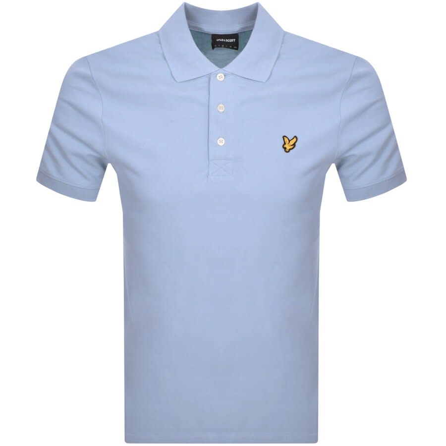 Lyle And Scott Plain Polo T Shirt Blue | Mainline Menswear