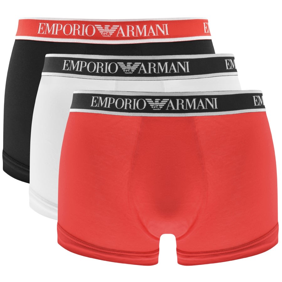 Emporio Armani Underwear Three Pack Boxers
