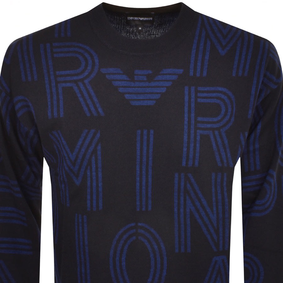 Ea7 best sale navy jumper