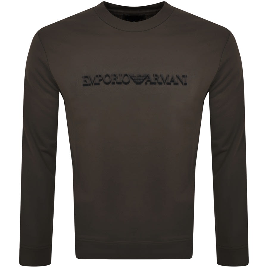 Emporio armani ea7 store central crew sweatshirt