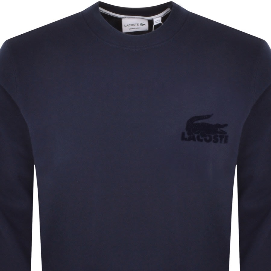 Lacoste Crew Neck Sweatshirt Navy Mainline Menswear Ireland