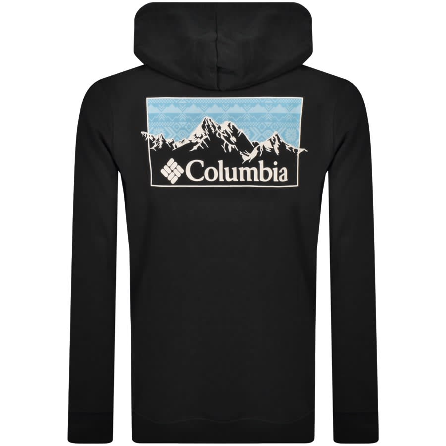 Columbia Men's Trek Hoodie, Black/CSC Box Treeline, Large