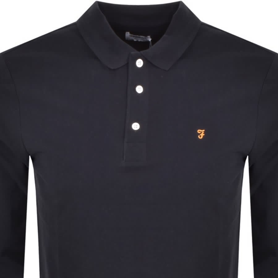 Farah long sleeve sales polo