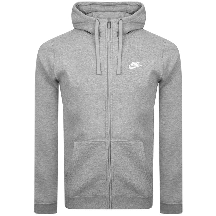Nike Standard Fit Logo Tracksuit Grey Mainline Menswear