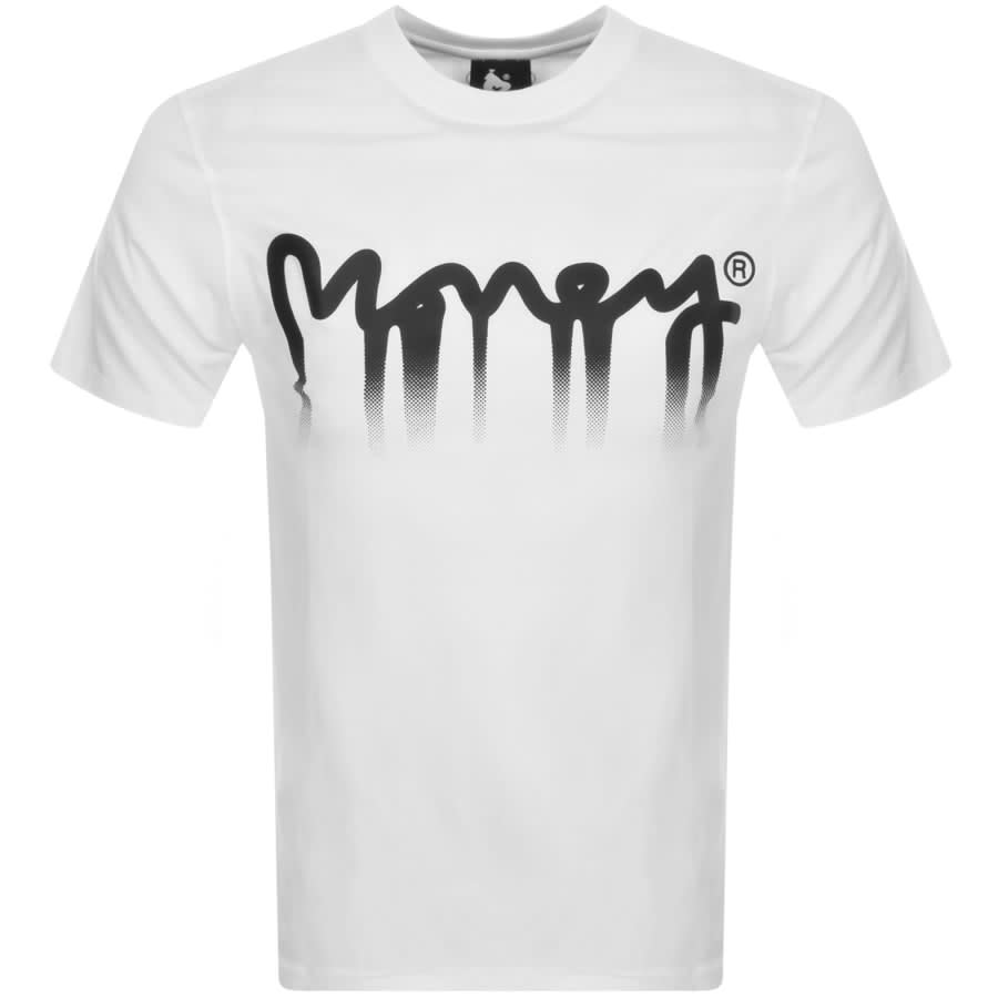 Money Drip Fade Logo T Shirt White Mainline Menswear Denmark