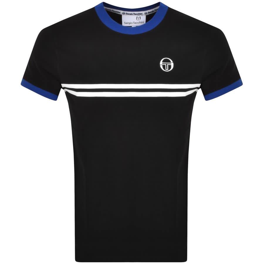 Sergio Tacchini Supermac T Shirt Black | Mainline Menswear