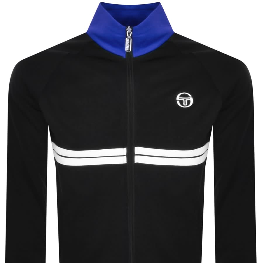 Sergio tacchini track top black discount