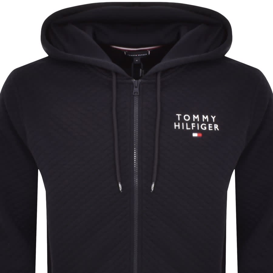 Tommy hilfiger navy zip hotsell hoodie