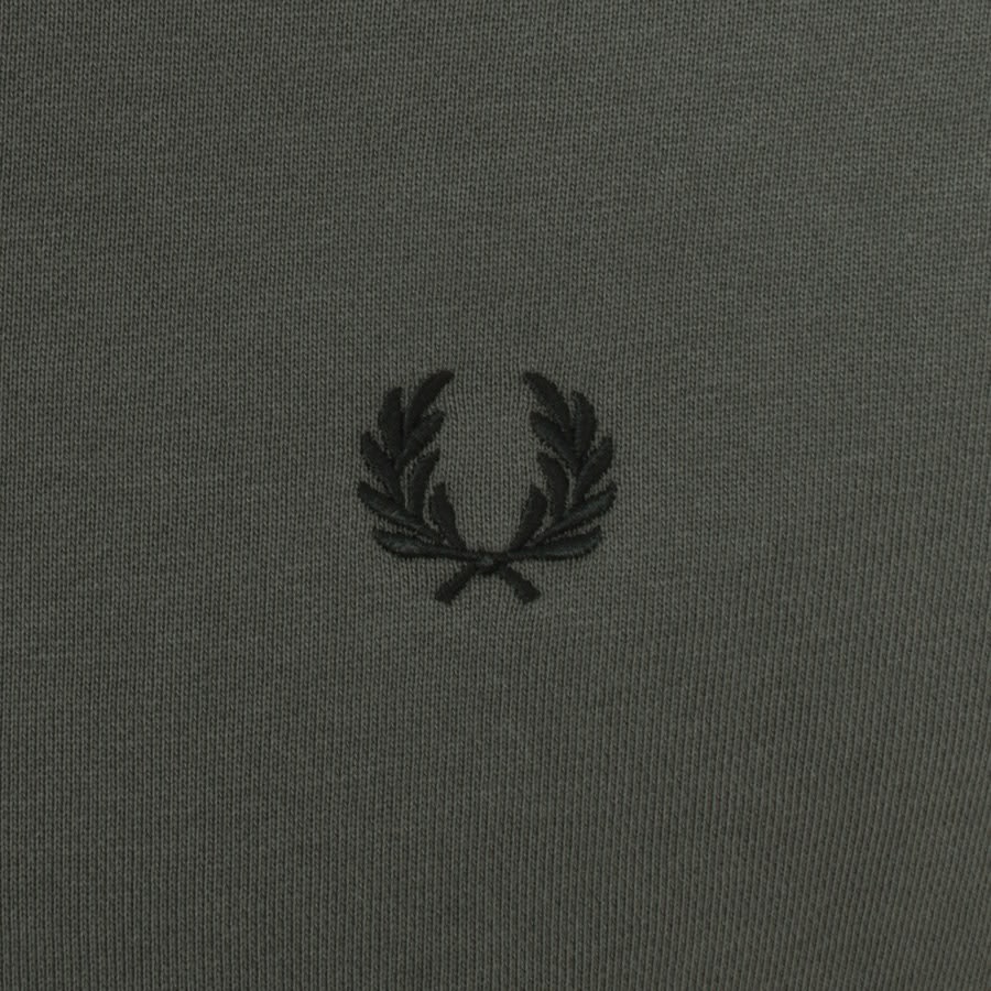 Fred perry crew store neck sweatshirt green