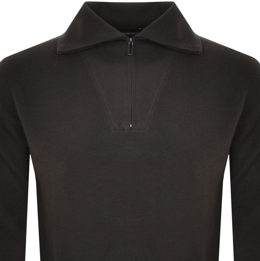 Armani zip jumper sales