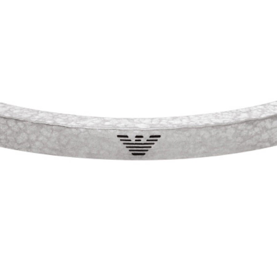 Buy EMPORIO ARMANI Stainless Steel Silver Bracelet EGS2911040 | Shoppers  Stop