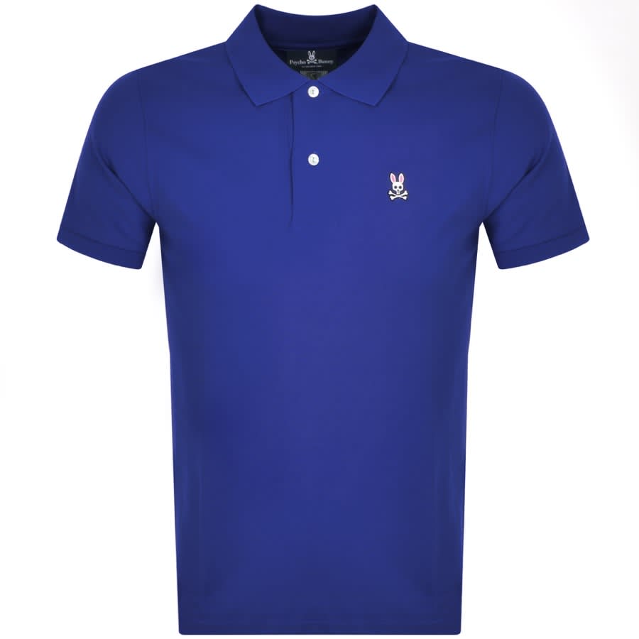 Psycho Bunny Classic Polo T Shirt Blue | Mainline Menswear