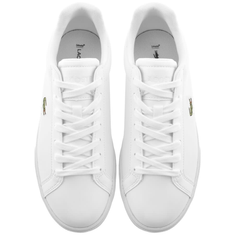 Lacoste white on sale lerond trainers