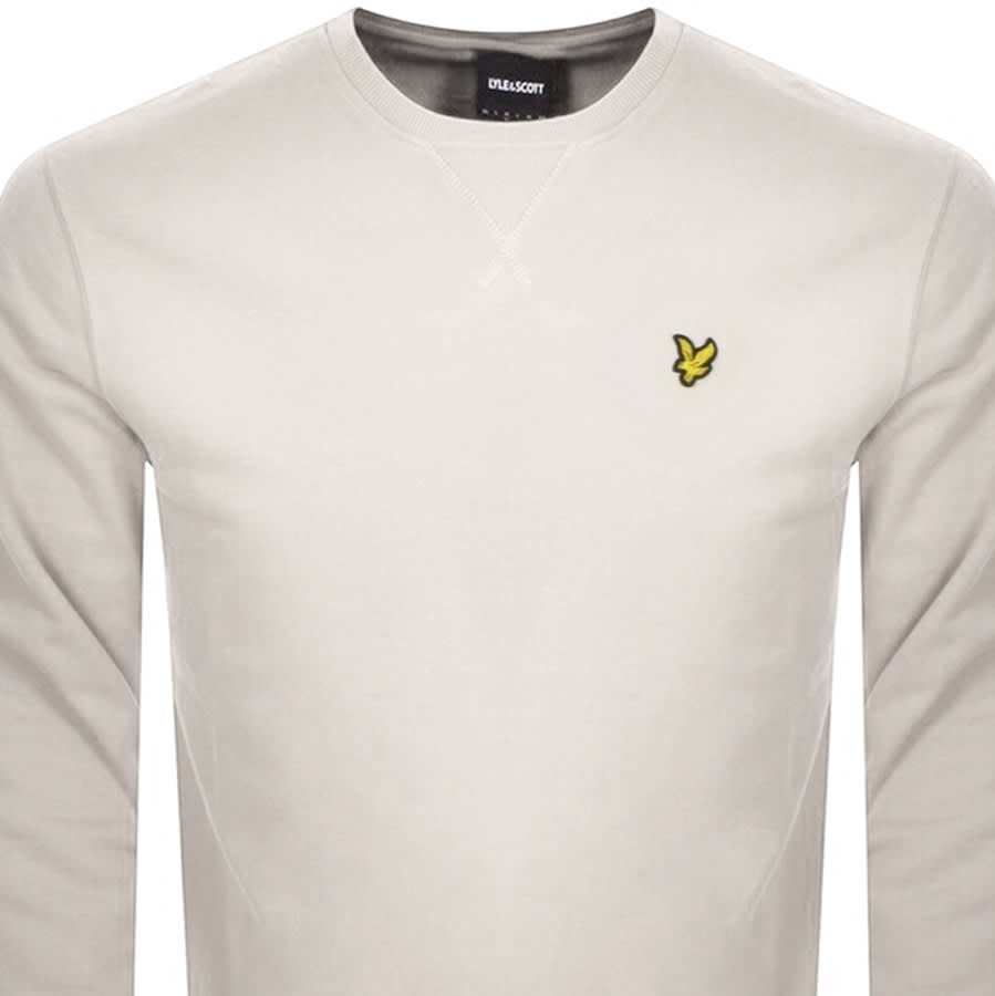 Lyle And Scott Crew Neck Sweatshirt Beige Mainline Menswear Canada
