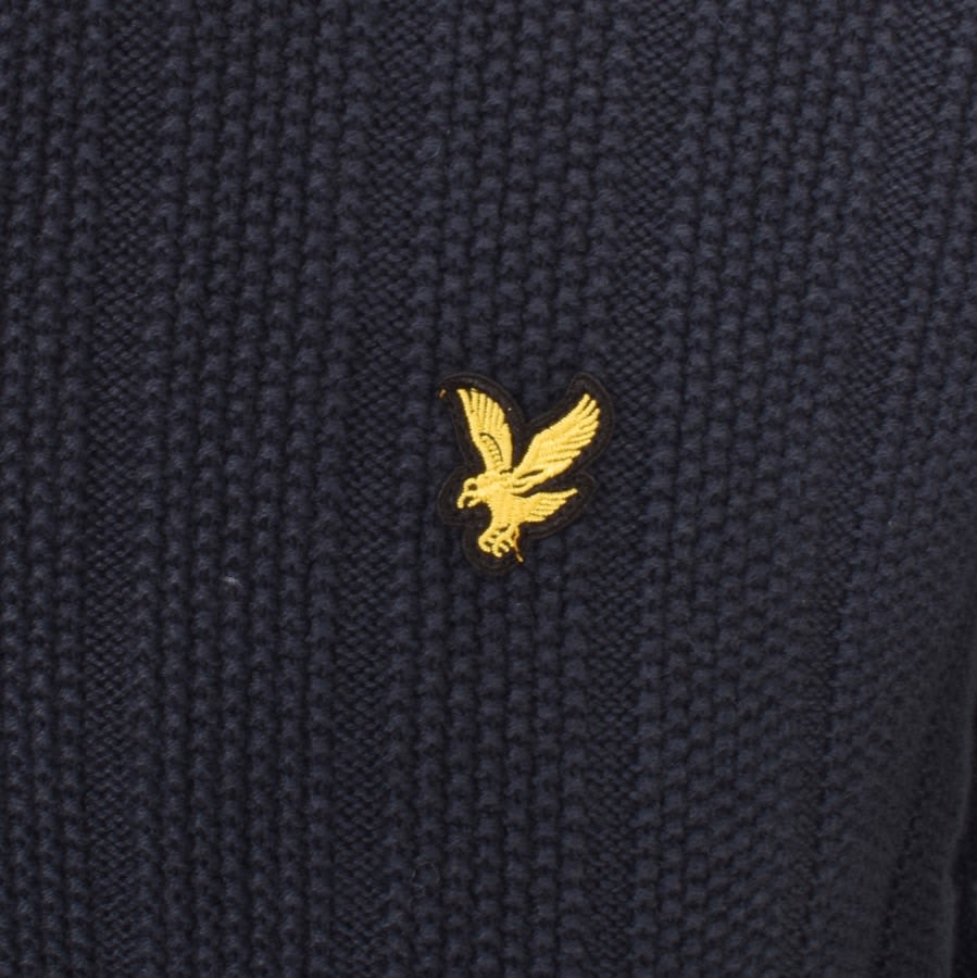 Mens lyle and scott cable knit jumper sales