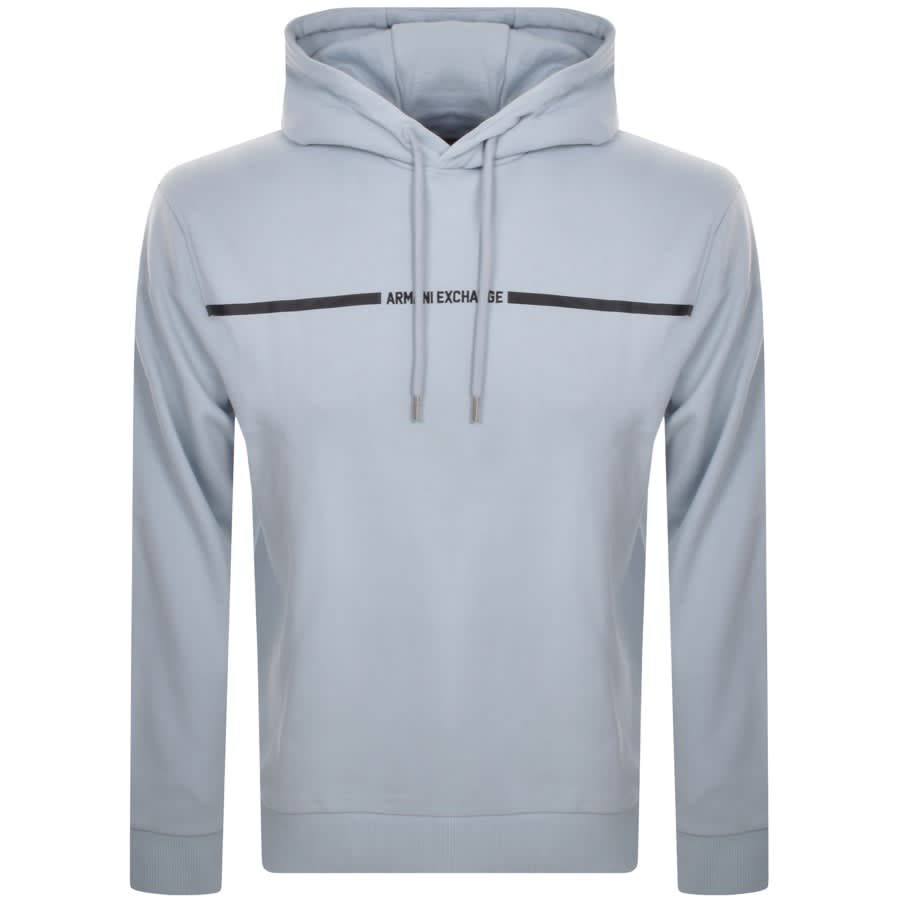 Armani exchange reflective hoodie top