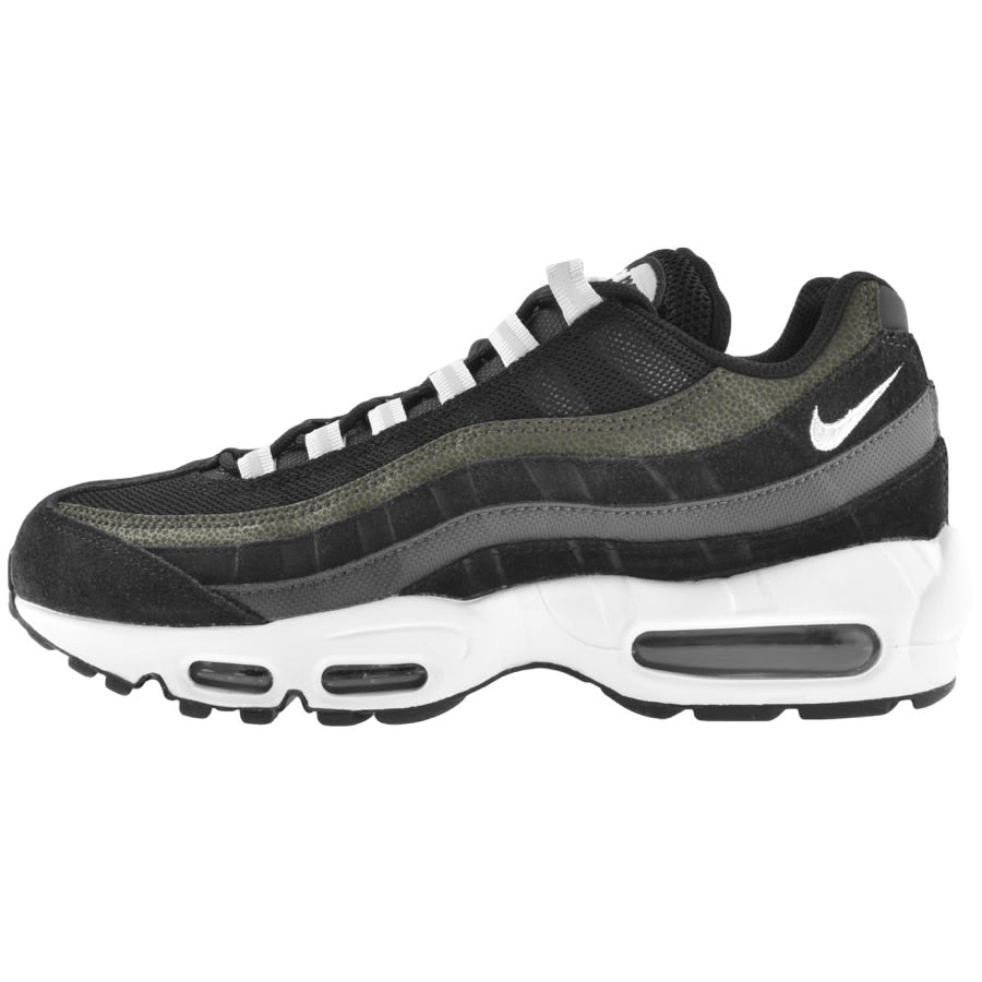 Black white top 95 air max
