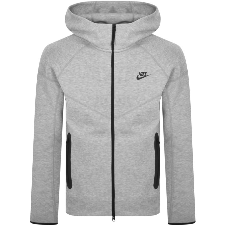 Nike Sportswear Tech Full Zip Hoodie Grey | Mainline Menswear