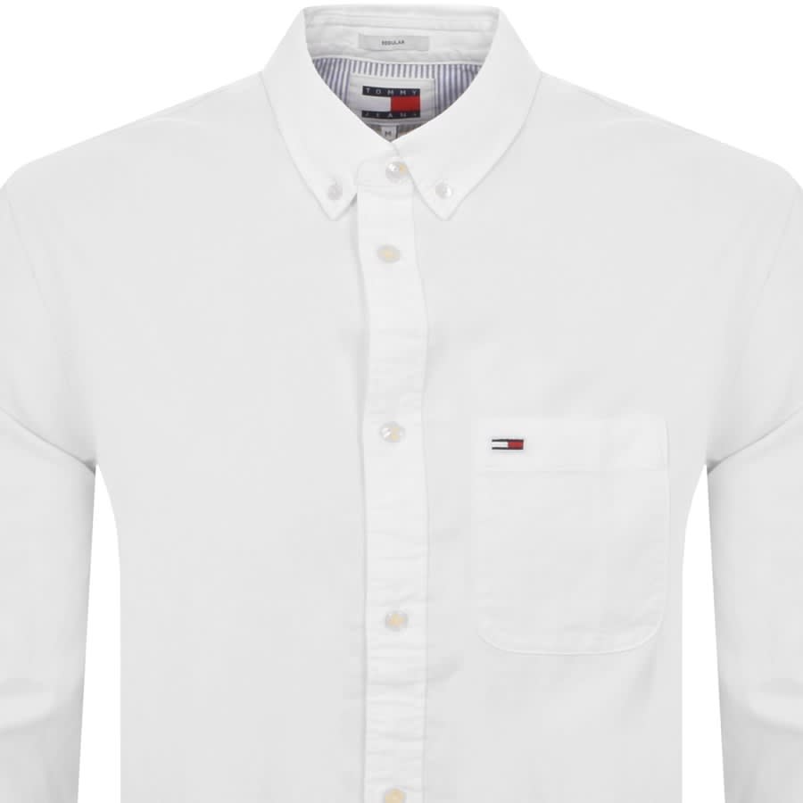 Tommy Jeans Oxford Pocket Shirt White