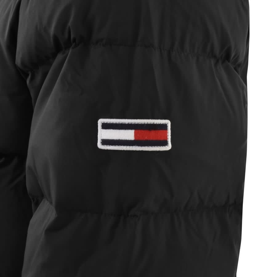 Tommy jeans black puffer hot sale jacket