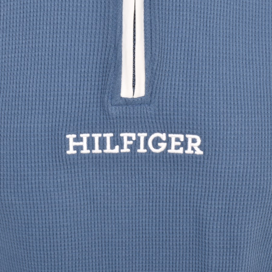 Tommy hilfiger teal sweatshirt hotsell