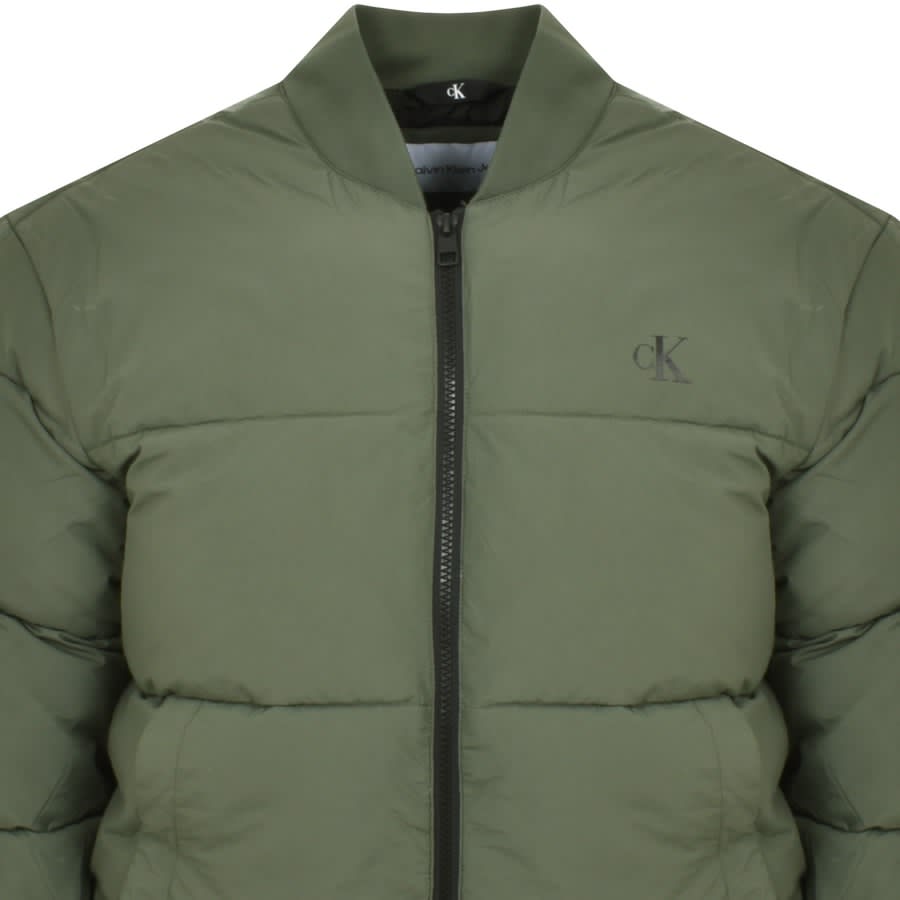 Calvin Klein Jeans Commercial Bomber Jacket Green | Mainline Menswear  United States