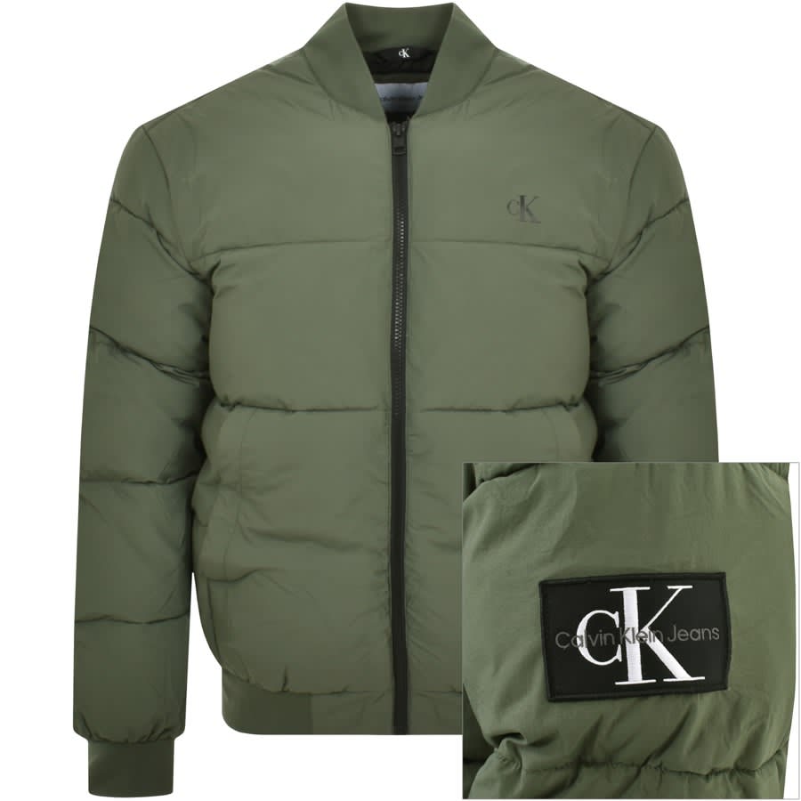 Jacket Menswear | Bomber Green Jeans Calvin United Klein Commercial States Mainline