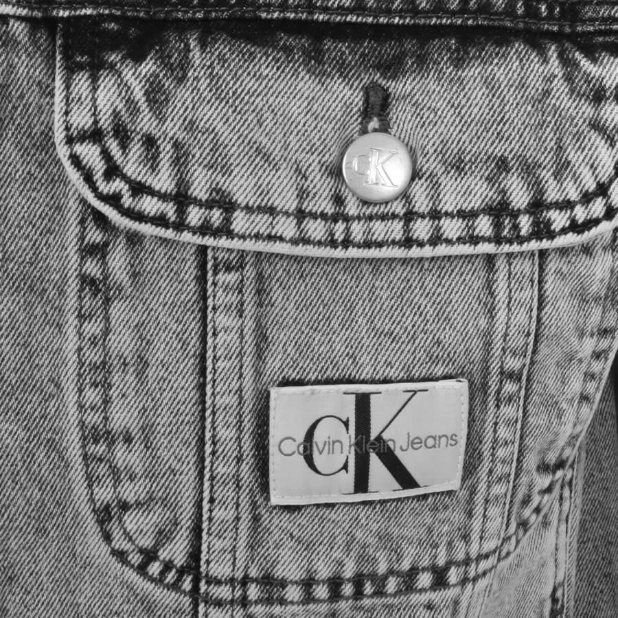 Shop Calvin Klein Short Casual Style Denim Street Style Logo Jackets  (J223849-1A4) by FromOrdinary | BUYMA