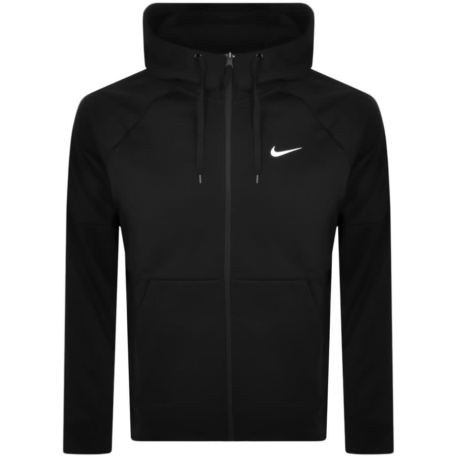 Nike Training Full Zip Logo Hoodie Black | Mainline Menswear