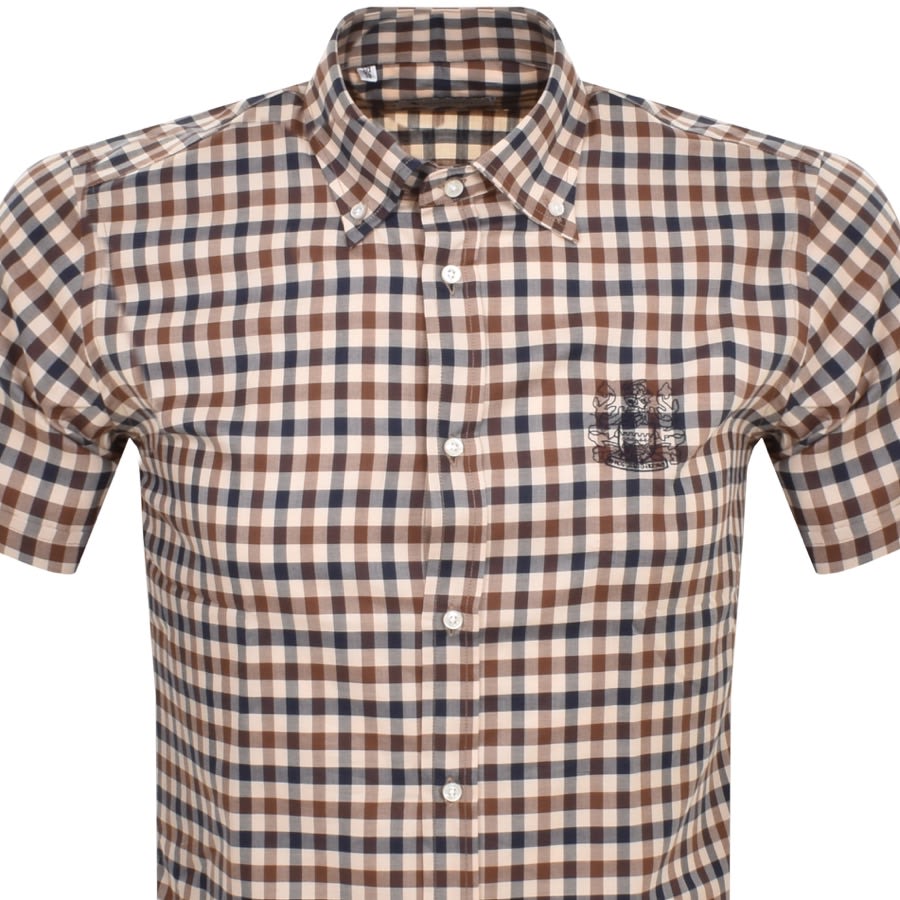Aquascutum short sleeve shirt 2025