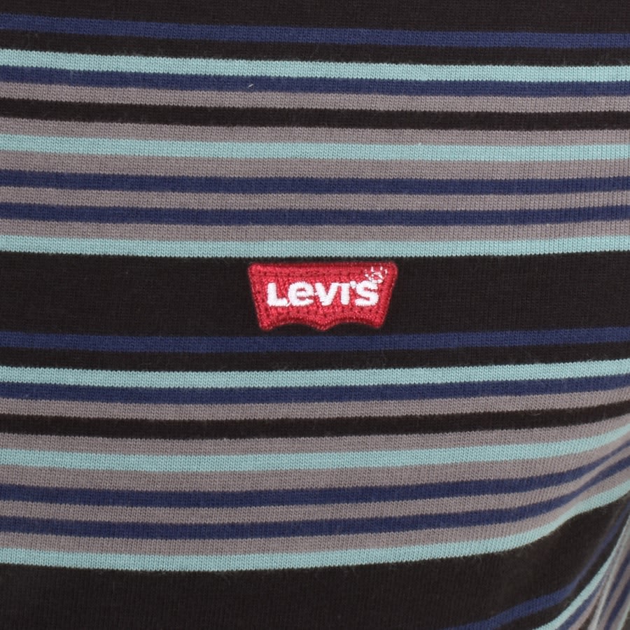 Levis Original Crew Neck Logo T Shirt Black | Mainline Menswear