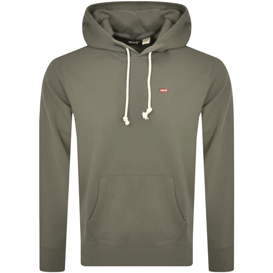 Green deals levis hoodie