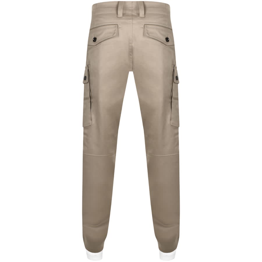 adidas Originals Elasticated Waistband Cargo Trousers in Natural for Men |  Lyst