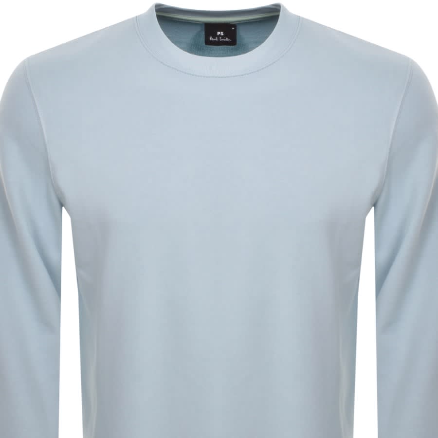 Paul Smith Crew Neck Sweatshirt Blue Mainline Menswear Canada
