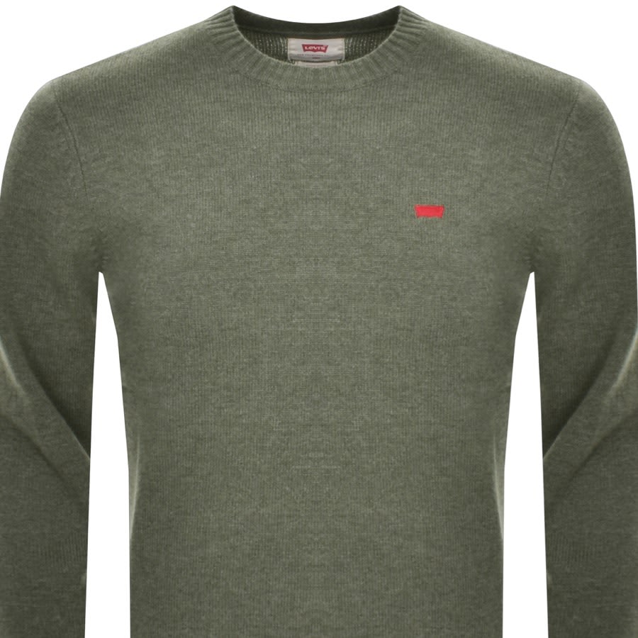 Levis green jumper store