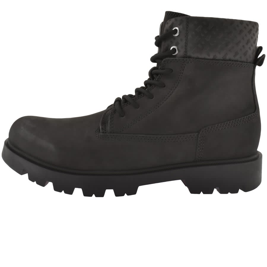 BOSS Adley Halb Boots Black | Mainline Menswear