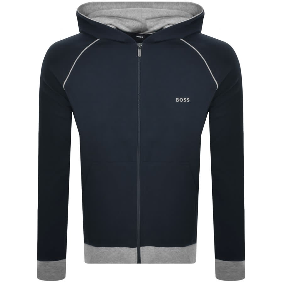 Boss hugo boss discount lounge tracksuit navy