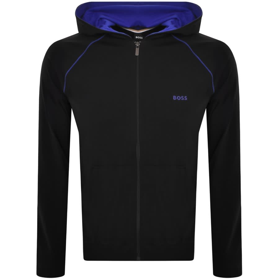 BOSS Lounge Hooded Tracksuit Black Mainline Menswear Canada