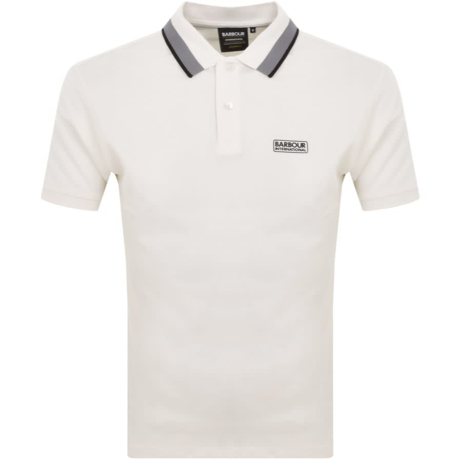 Barbour International Re Amp Polo T Shirt White | Mainline Menswear
