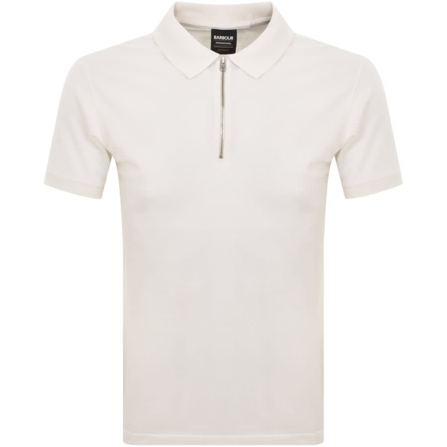 Barbour International Cylinder Polo T Shirt White | Mainline Menswear
