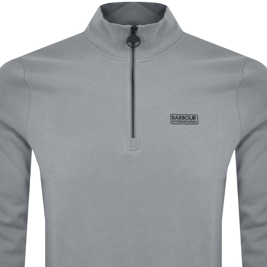 Barbour international sweatshirt grey store