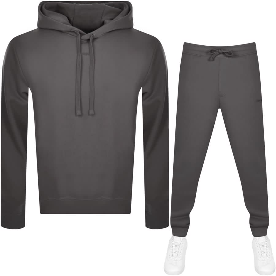 HUGO Logo DapoDayote Tracksuit Grey Mainline Menswear