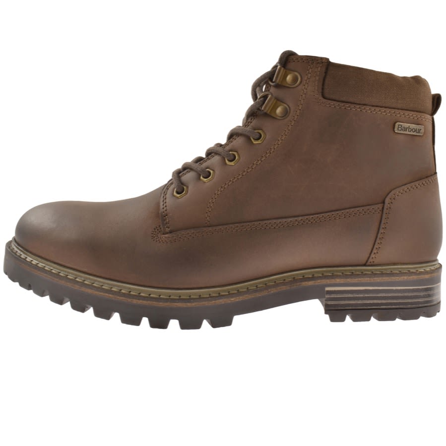 Barbour Flint Boots Brown | Mainline Menswear United States