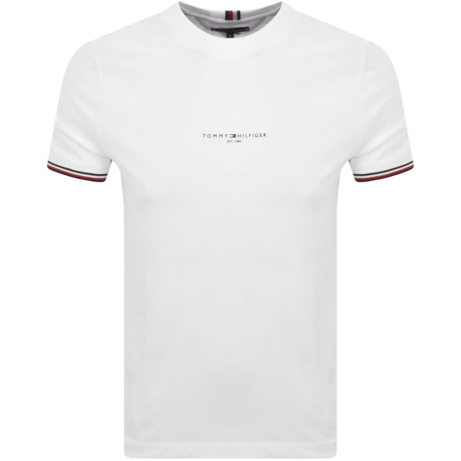 White tommy t shirt deals