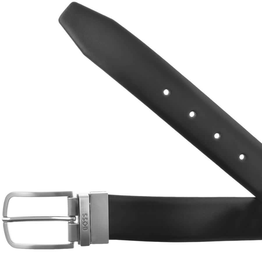 BOSS Owen Reversible Belt Black Mainline Menswear United States