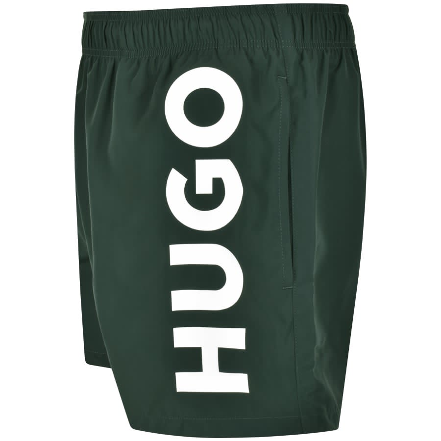 HUGO ABAS Swim Shorts Green Mainline Menswear Australia