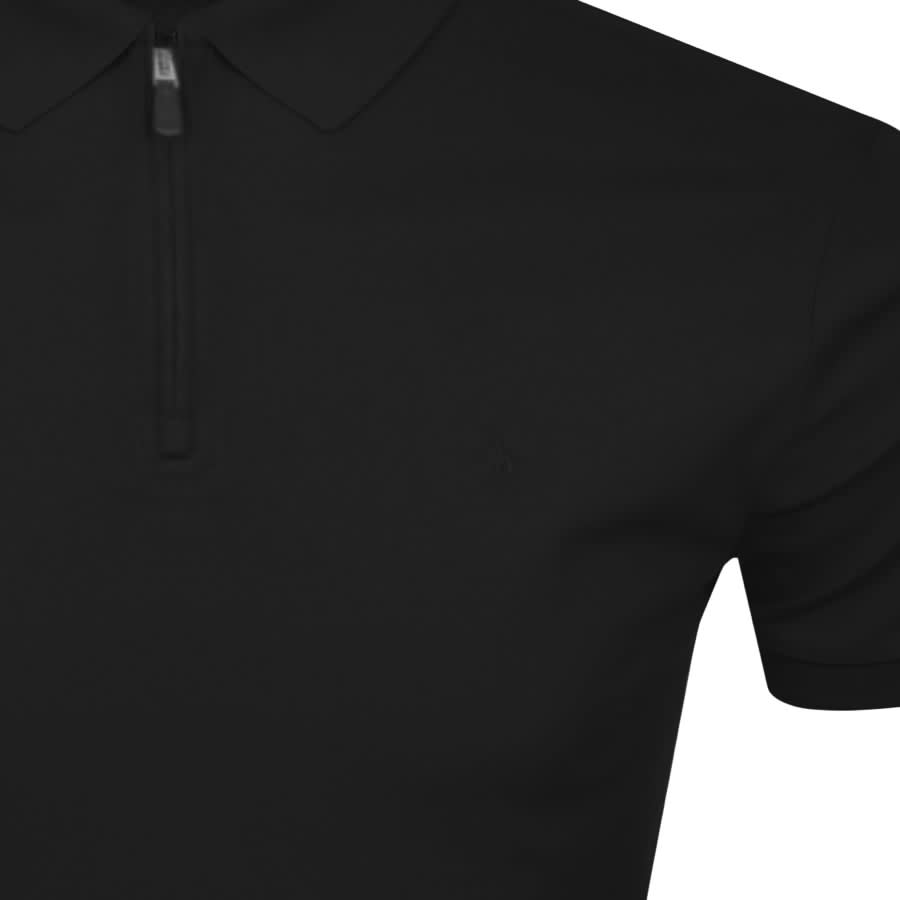 Mens ralph lauren polo shirts black discount