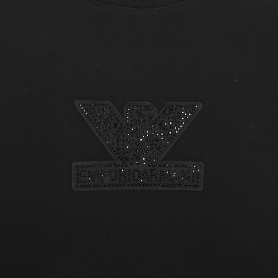 Emporio Armani Logo Sweatshirt Black