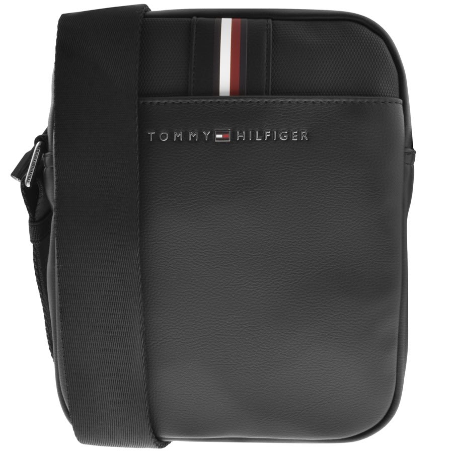 Tommy Hilfiger Mini Reporter Crossbody Bag Black | Mainline Menswear ...